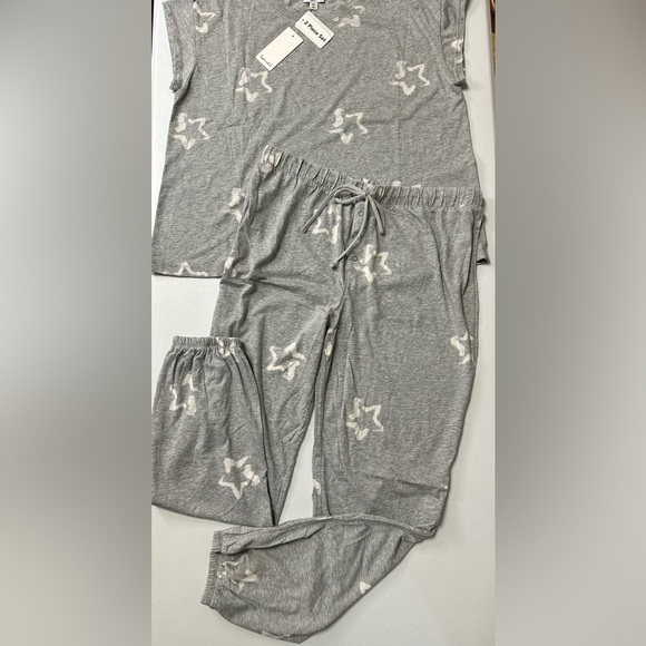 Splendid Lounge Star Grey PJs NWT - Picture 9 of 11